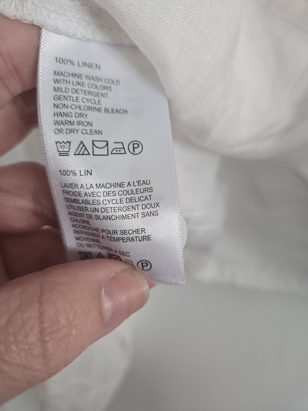 Tommy Bahama White 100% Linen Jacket - Picture 5 of 6